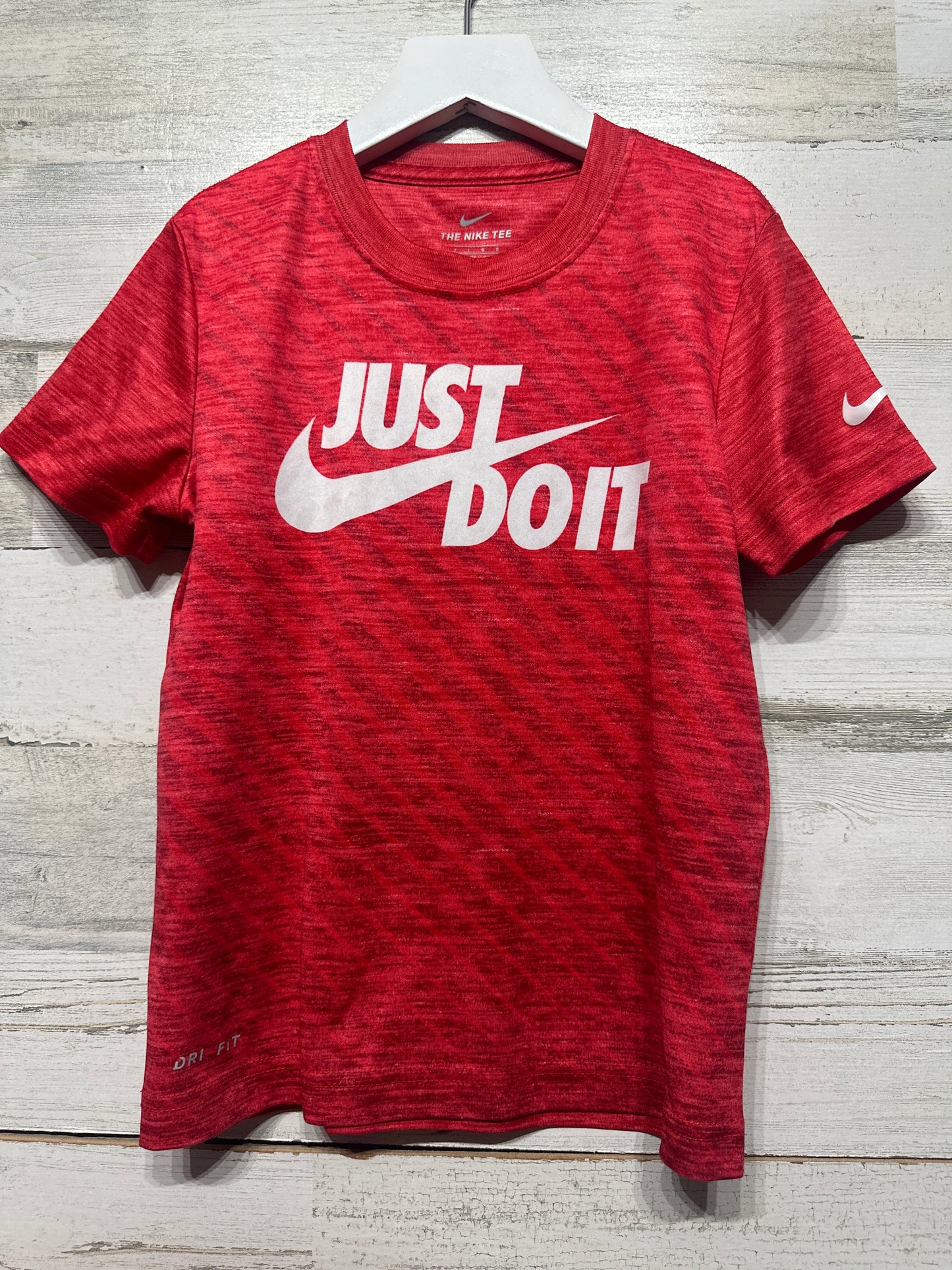 Boys Preowned Size 7 (Fits 6-7 years) Nike Athletic Cut Drifit Shirt - Good Used Condition