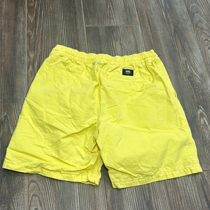 Men's Size Small Vans Yellow Shorts - Good Used Condition