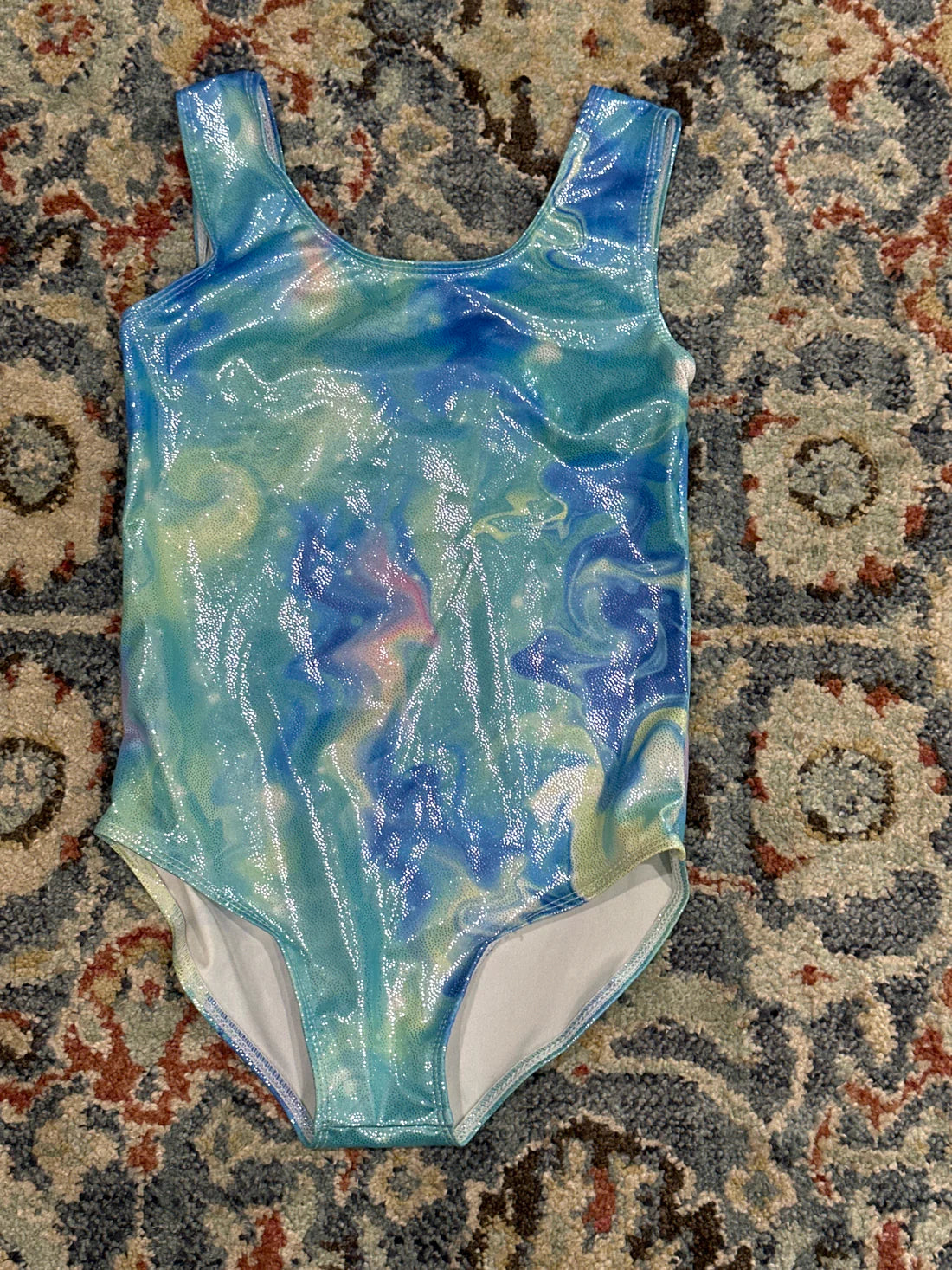 Dancewear - Girls Size 9 Shiny Leotard VGUC