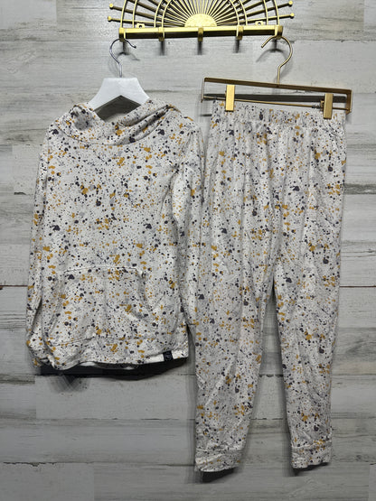 Boys Size 8 Sweet Bamboo Splatter Hoodie and Jogger Set - Play Condition*