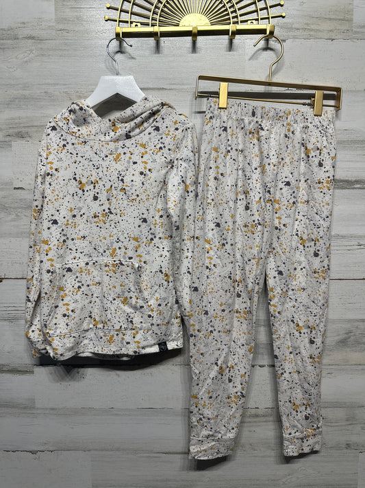 Boys Size 8 Sweet Bamboo Splatter Hoodie and Jogger Set - Play Condition*