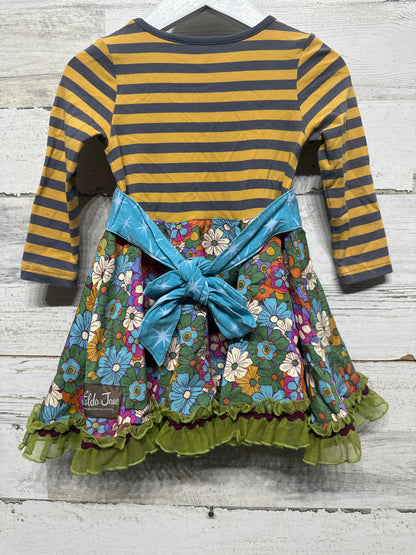 Girls Size 12m Matilda Jane Paint By Number Dress - Good Used Condition