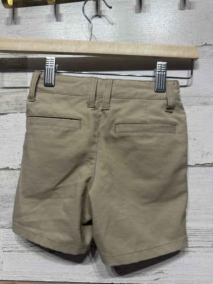 Boys Preowned Size 2t Cat and Jack Quick Dry Khaki Shorts - Play Condition*