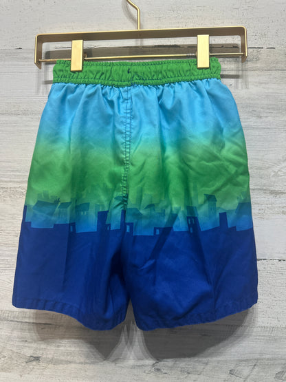 Boys Preowned Size 5t PJ Masks Swim Trunks - Good Used Condition