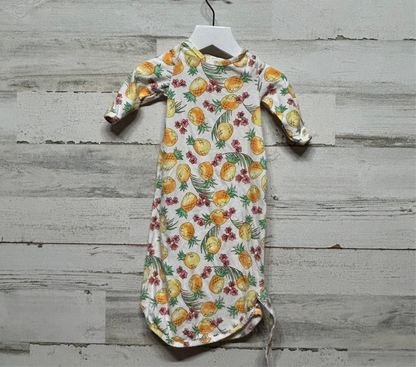 Newborn Kidding Around Pineapple Gown - Good Used Condition