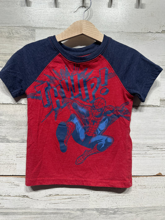 Boys Preowned Size 3t Marvel Spiderman T-Shirt - Good Used Condition