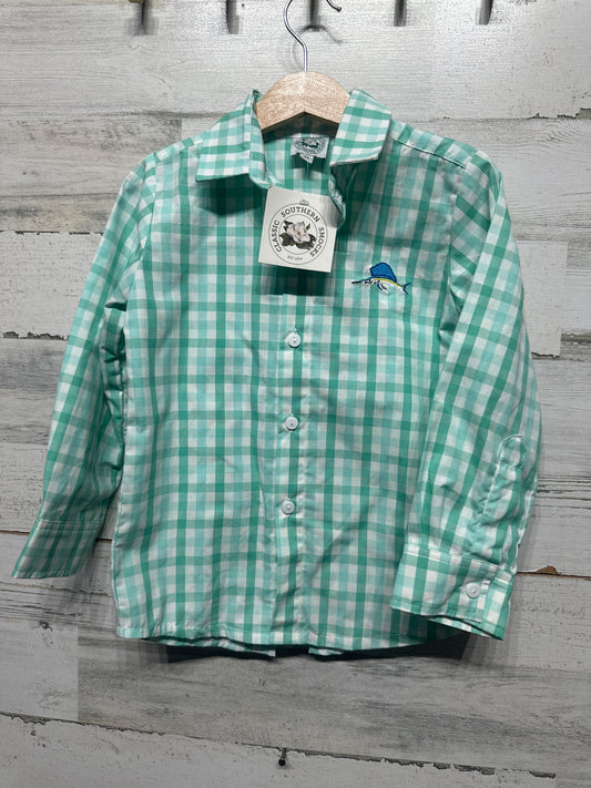 Classic Southern Smocks Plaid Shirt - Boys Size 4t - New With Tags