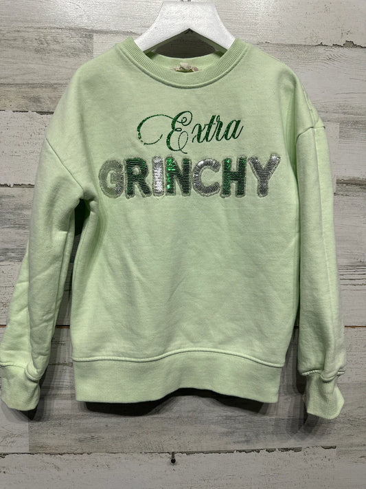 Extra Grinchy Sweatshirt Girls Size 5 GUC*