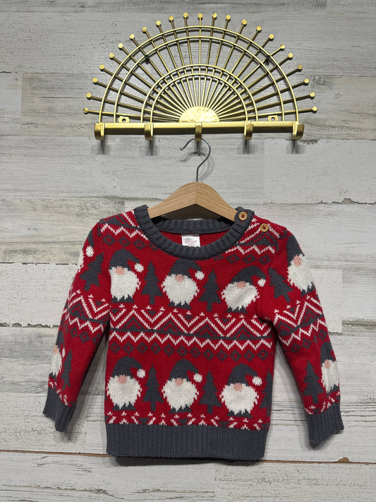 Holiday Time Gnome Sweater Toddler 2T VGUC