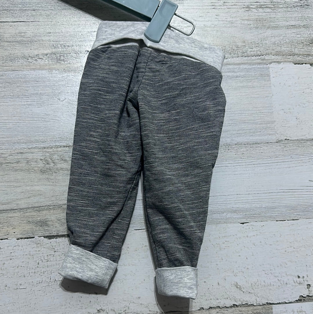 Boys Size 3-6m Sawyer & Finn striped pants - Very Good Used Condition