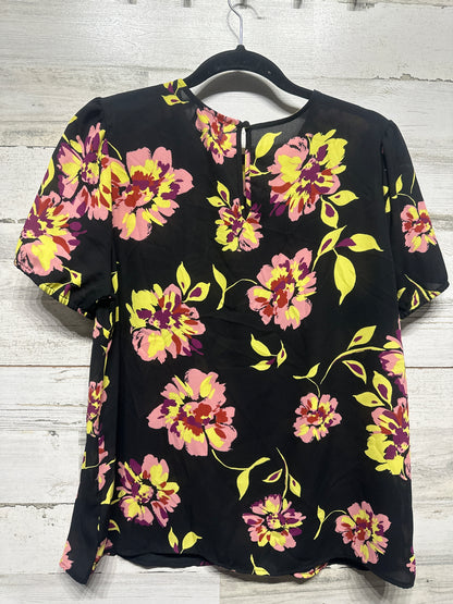 Women’s Large Who What Wear Floral Shirt - Very Good Used Condition