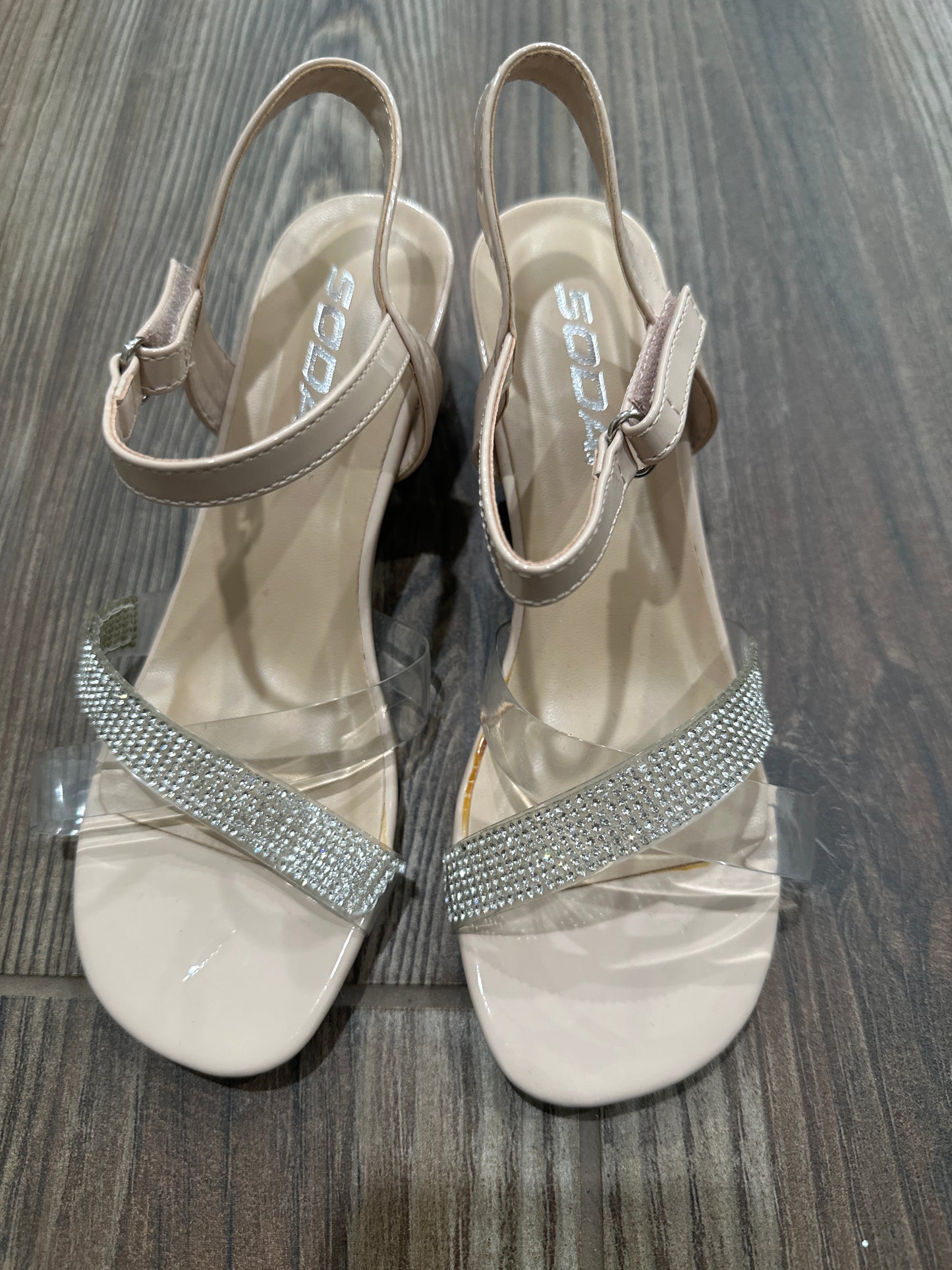 Girls Size 3 Soda Heels - Good Used Condition