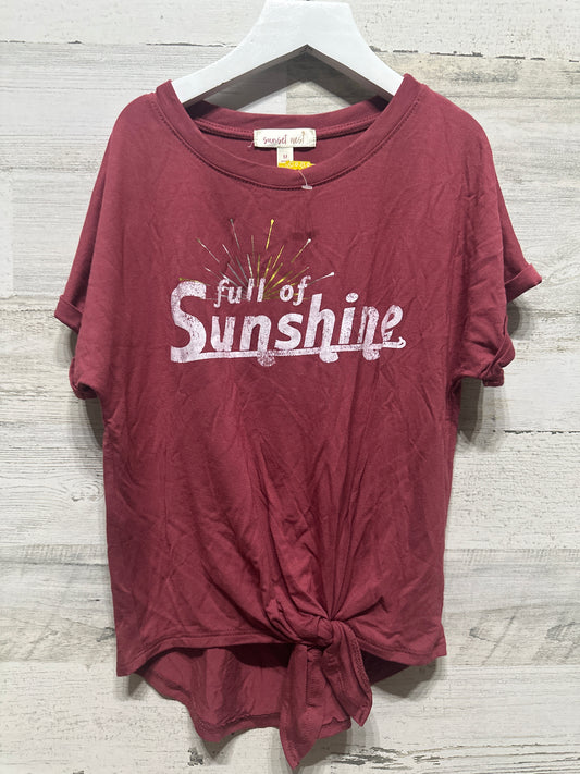 Girls Size Medium Sunset West Stitch Fix Full of Sunshine Shirt - New With Tags