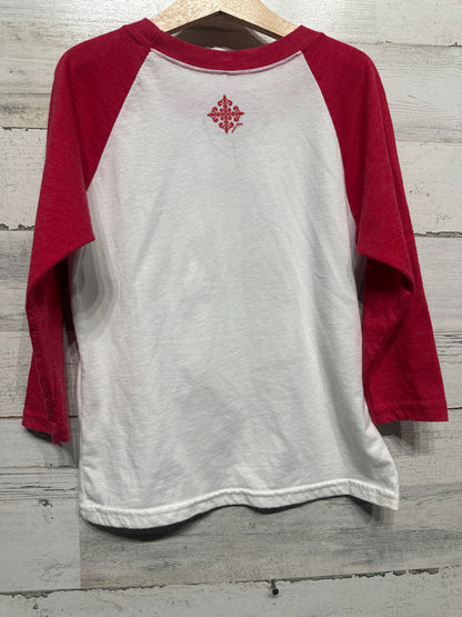 Girls Size Small (Fits 6-8) Jane Marie Holiday Shirt - Very Good Used Condition