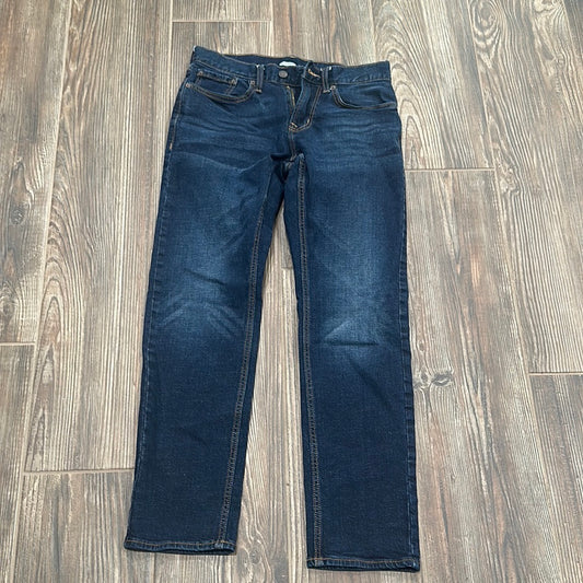 Men's Size 29x32 Old Navy Slim Built in Flex Dark Jeans - Good Used Condition