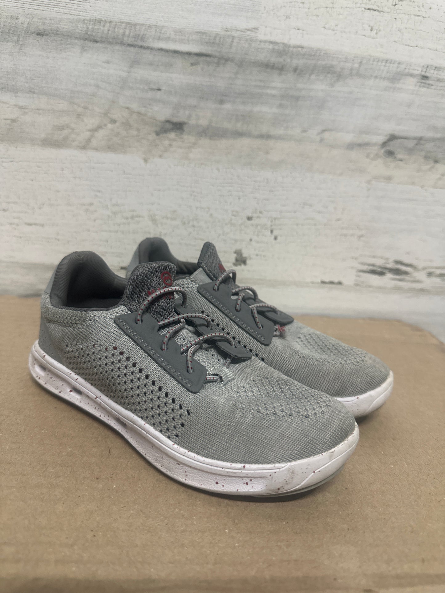 Size 13 (Little Kid) Magellan Grey Slip On Shoes - Good Used Condition