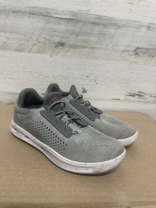 Size 13 (Little Kid) Magellan Grey Slip On Shoes - Good Used Condition