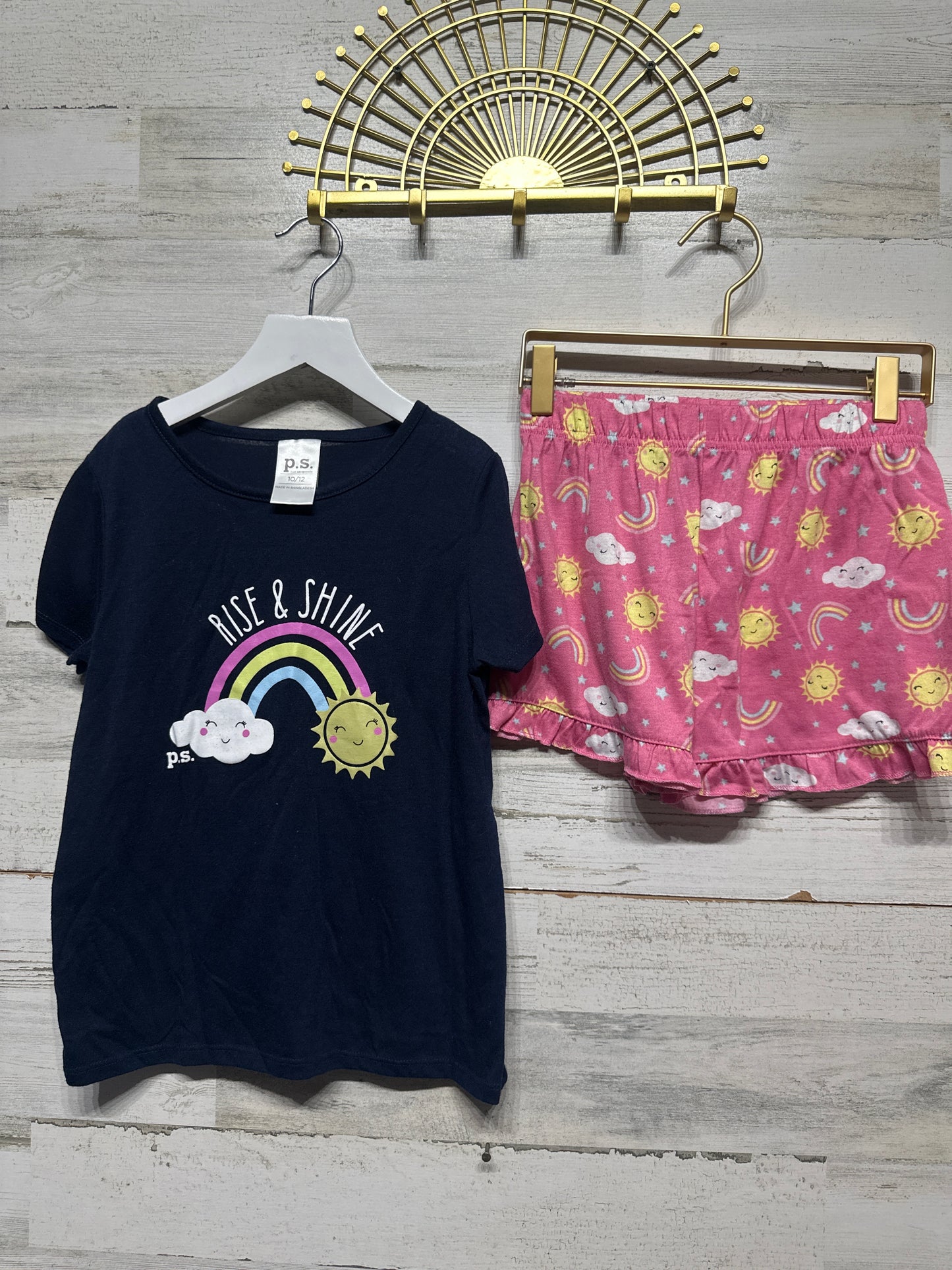 Size 10/12 Pajama Lot (3 pieces) - Good Used Condition*