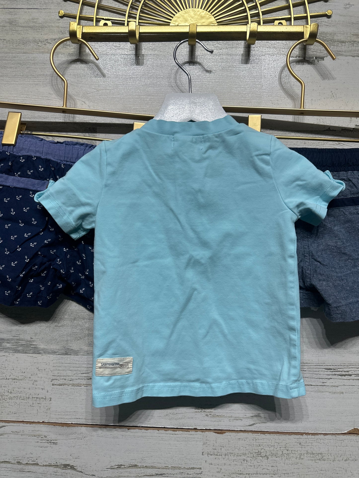Boys Fits Like 12-18m Sawyer & Finn Lot (3 Pieces) - Very Good Used Condition