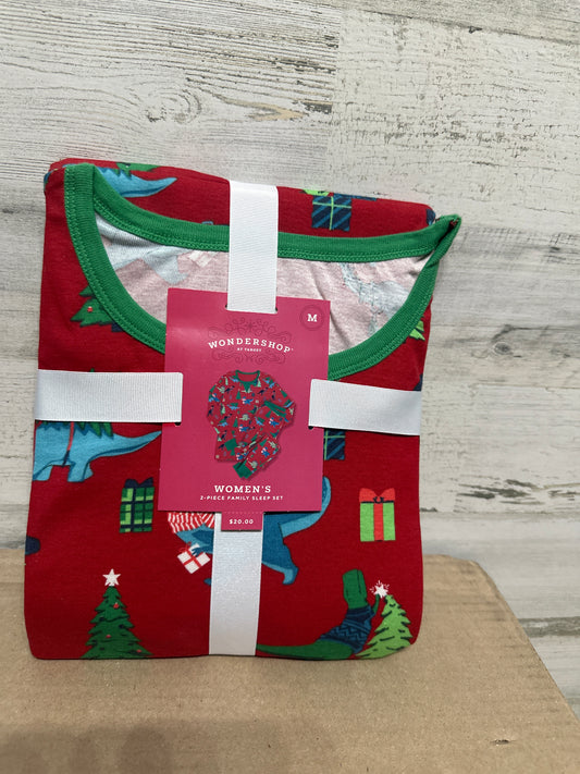 Women's Size Medium Wondershop Dino Holiday Pajama Set - New With Tags