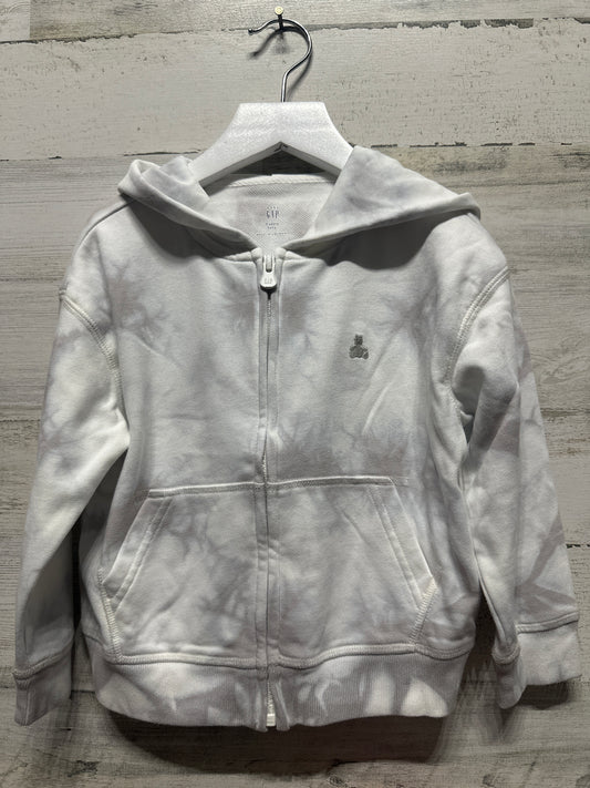 Size 4 Years Baby Gap Soft Hooded Zip Up Jacket - Very Good Used Condition