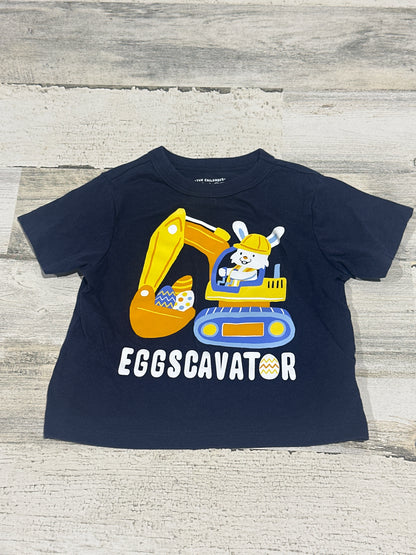 Eggscavator Easter Shirt - Boys Size 12-18m - Very Good Used Condition