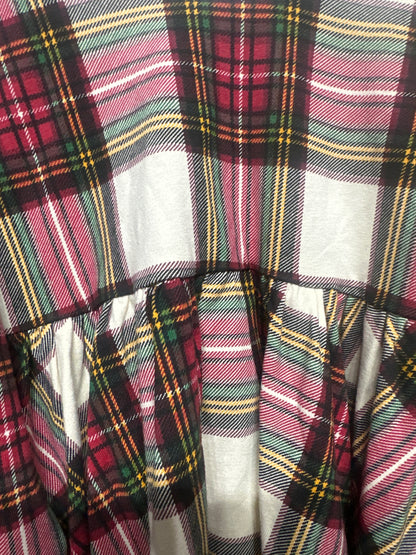 Size 8 Hanna Andersson Plaid Dress - Very Good Used Condition