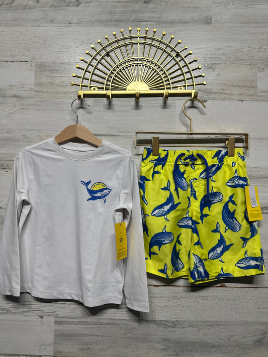 Gap Rash Guard and Swim Trunks UPF 50+ - Boys Size 5 Years - New With Tags