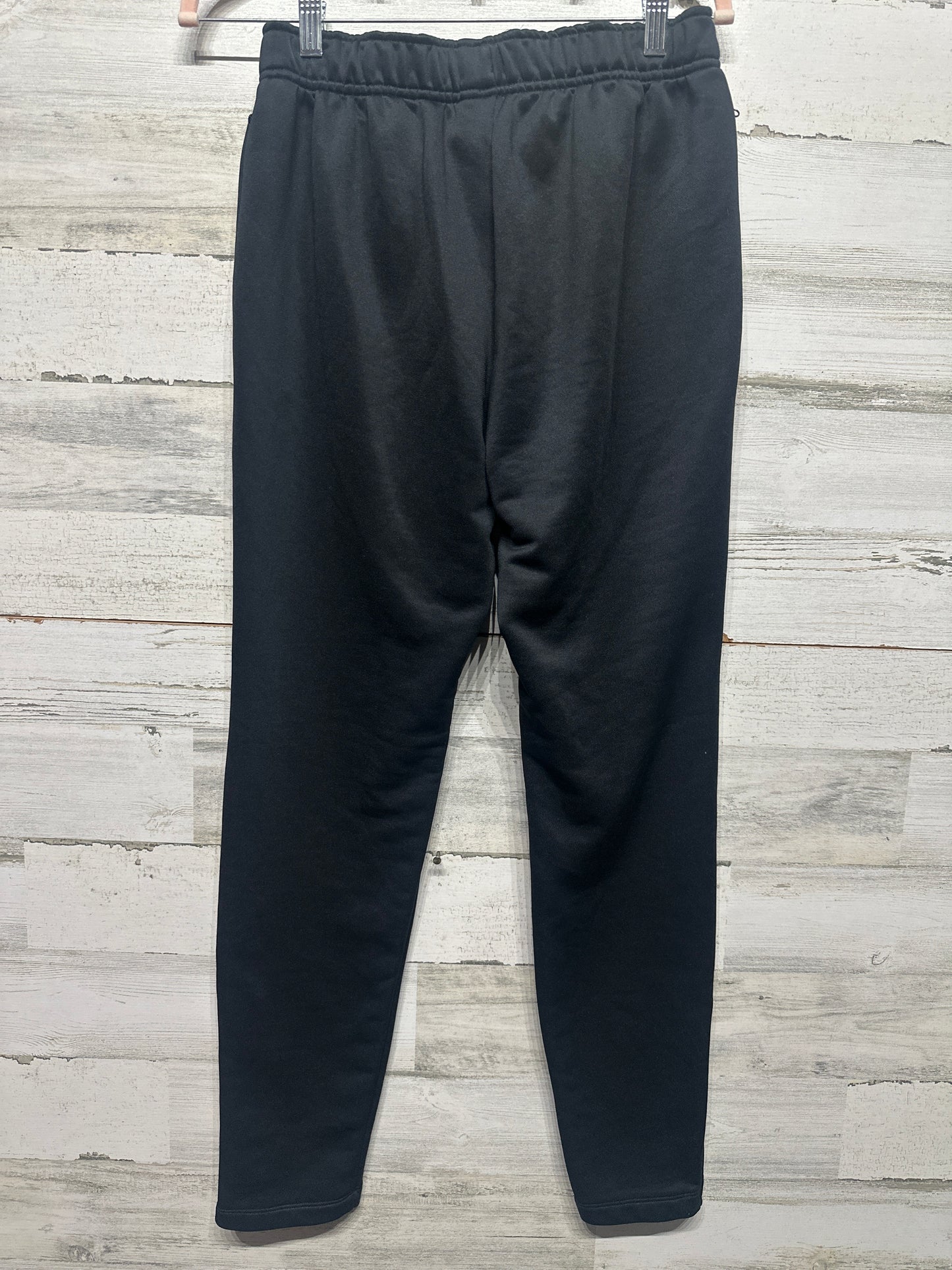 Nike Men’s Medium Black Drifit Pants Zip Pockets Zip Ankles VGUC