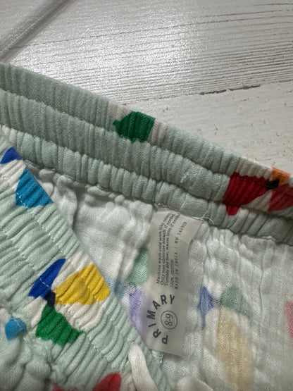 Primary Brand Beach Ball Cotton Shorts - Girls Size 8-9 - Very Good Used Condition