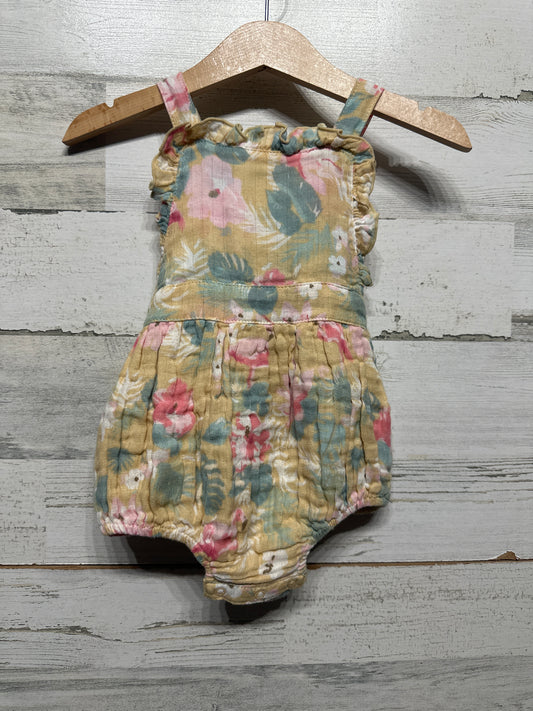 Size 6-12m Angel Dear Floral Bubble - New With Tags