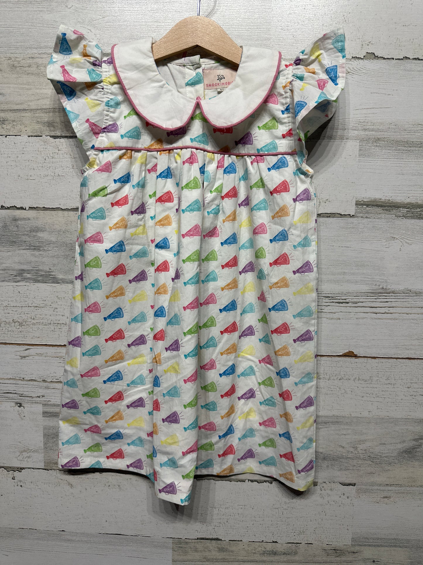 Smockingbird Victory Cheer Dress Girls 4T VGUC