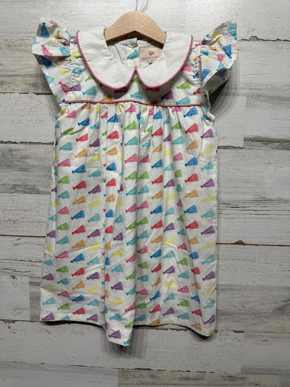 Smockingbird Victory Cheer Dress Girls 4T VGUC