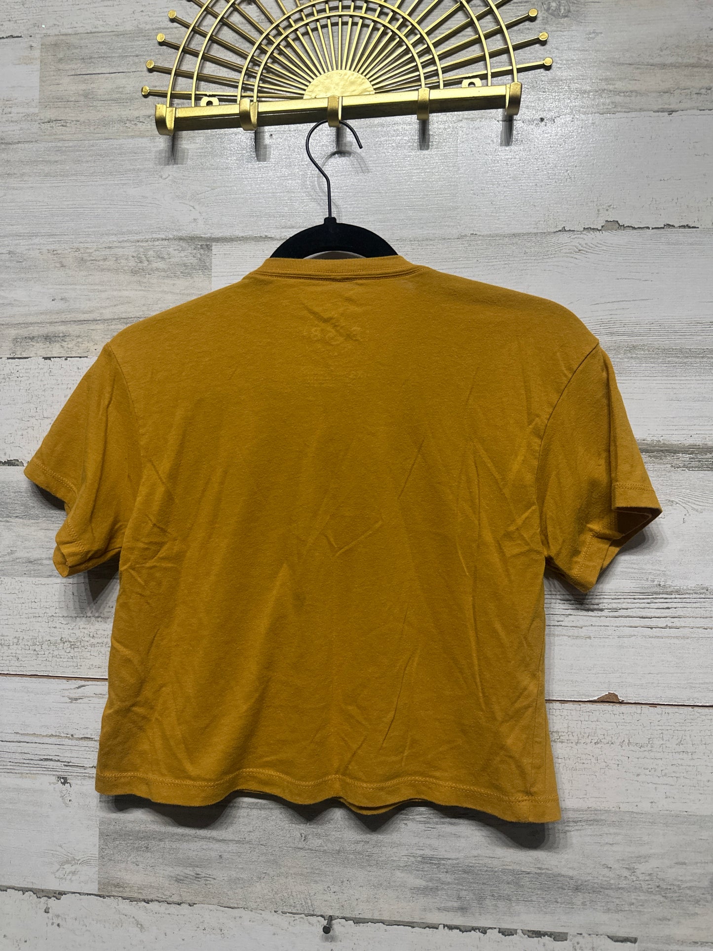 Women's Size XS B&B Dry Goods LSU Tigers Cropped T-Shirt - Good Used Condition