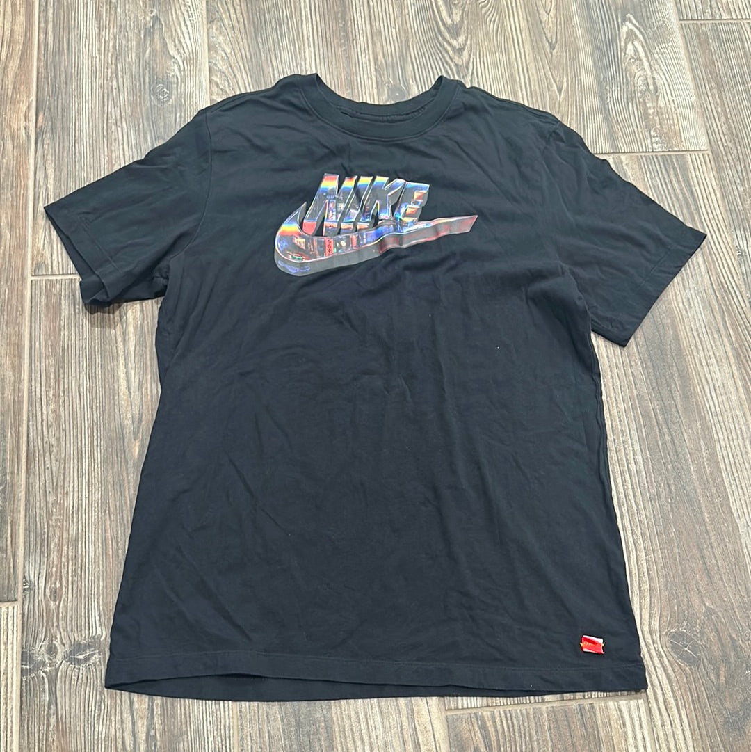 Men's Size Large Black Nike Tee - Good Used Condition