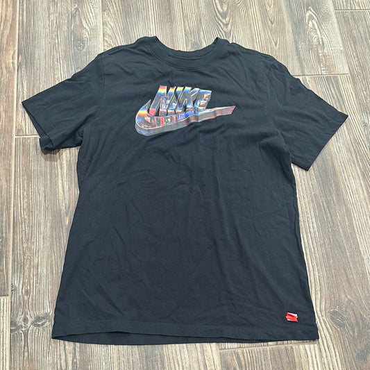 Men's Size Large Black Nike Tee - Good Used Condition