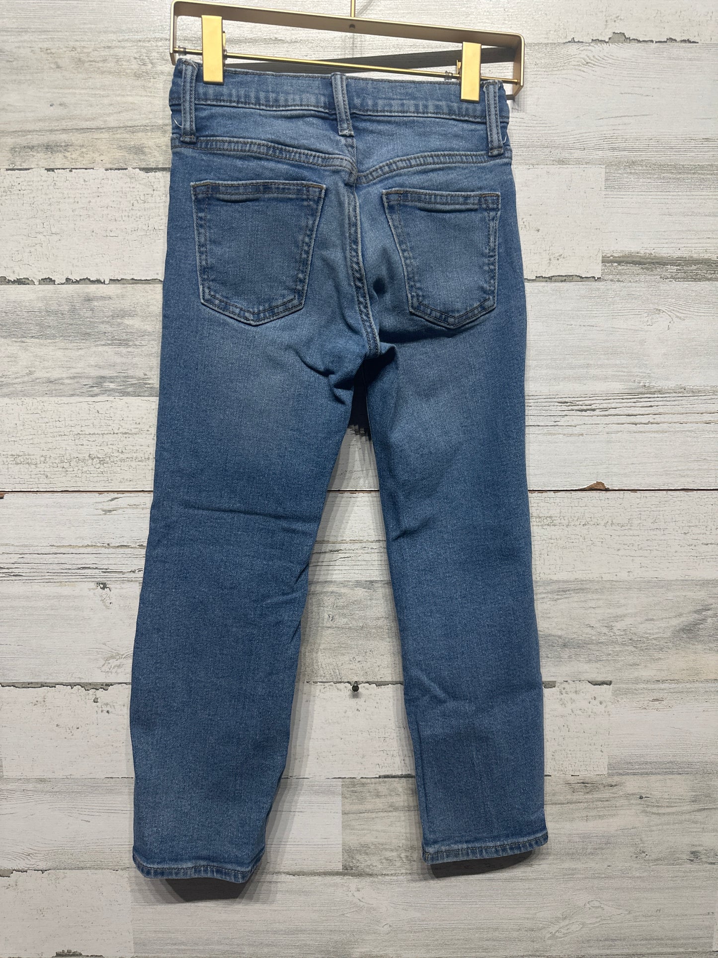 Boys Size 6 Old Navy Boot Cut Built in Flex Adjustable Waist Jeans - Very Good Used Condition
