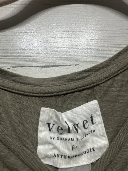 Women's Size Large Velvet By Graham & Spencer for Anthropologie -Olive Green Dress
- Good Used Condition