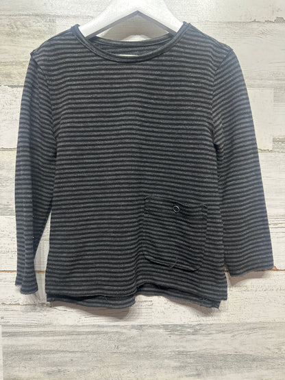 Size 3t Afton Street Striped Soft Long Sleeve Shirt - Very Good Used Condition
