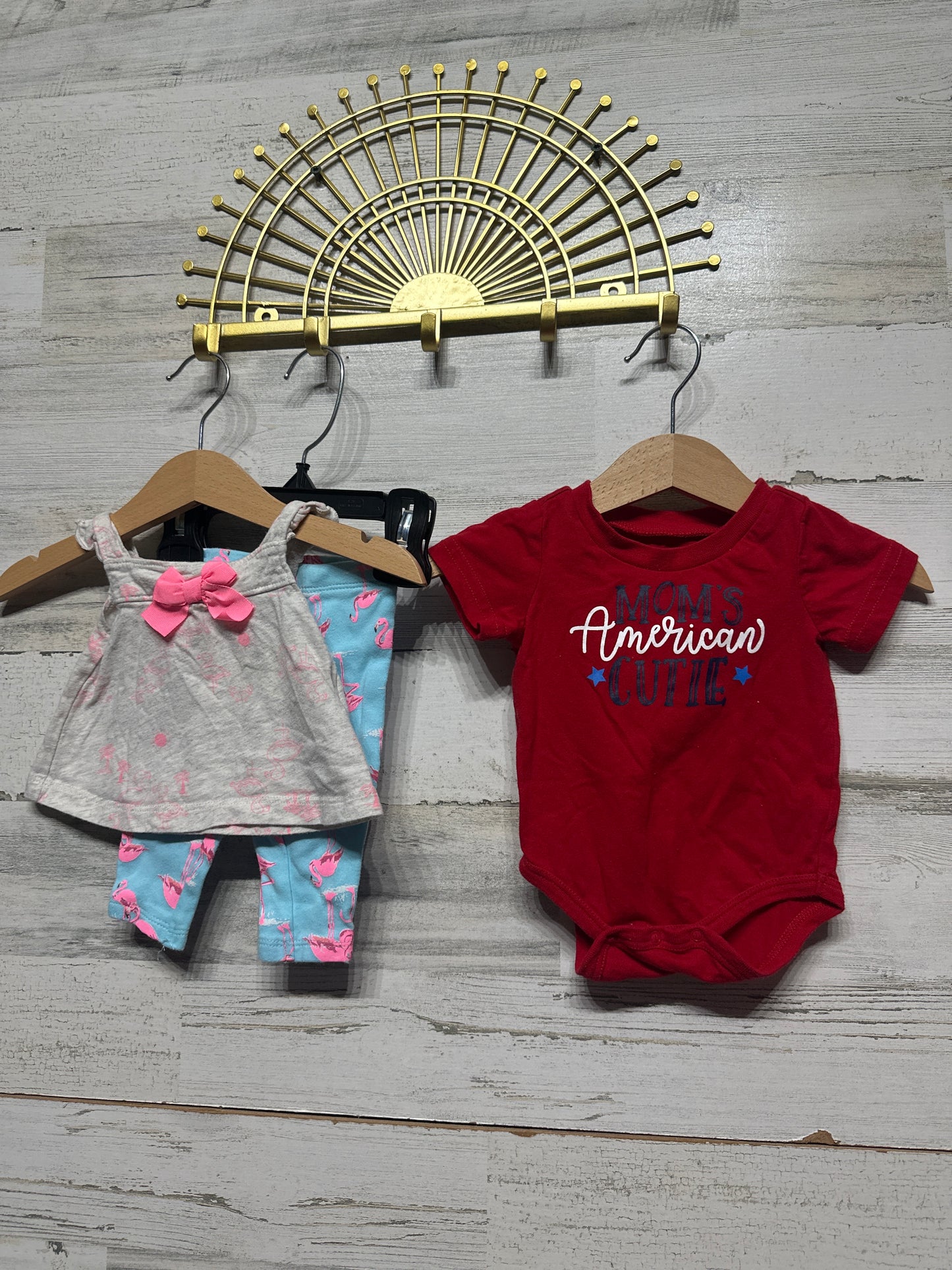 Newborn Girl Lot - 5 Pieces - Good Used Condition