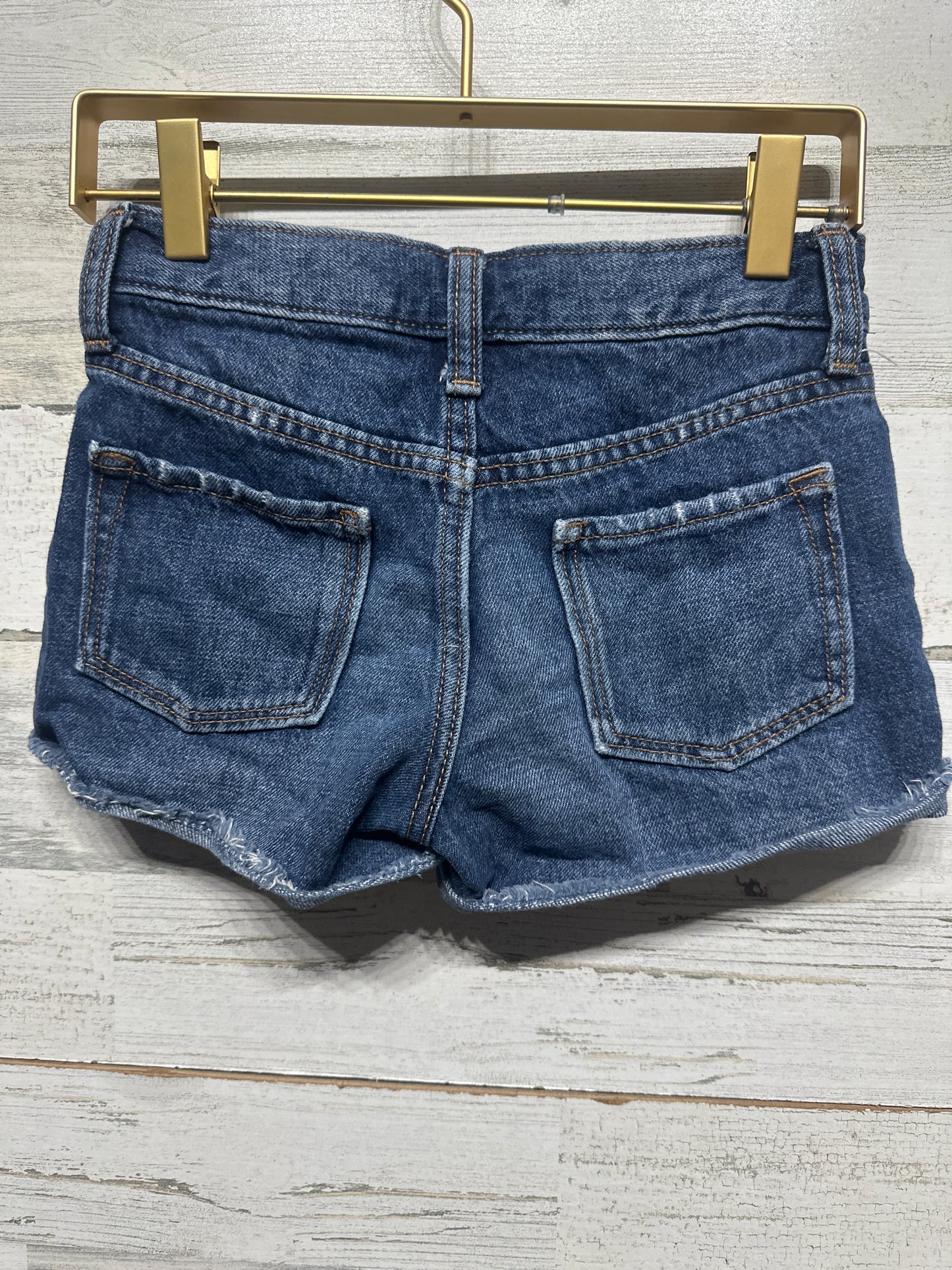 Girls Size 8 Old Navy Distressed Shorts With Adjustable Waist - Good Used Condition