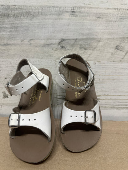 Size 9 Toddler SunSan Surfer White Sandals  - Good Used Condition*