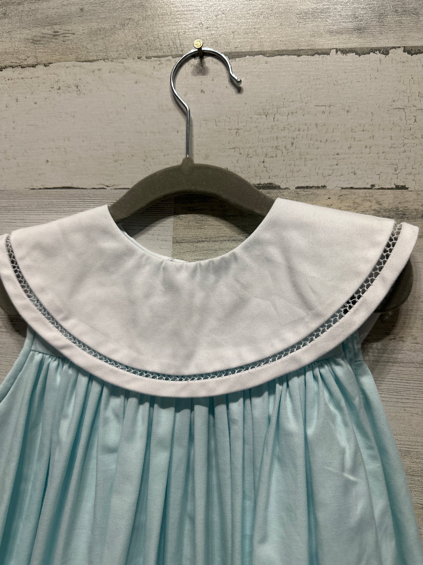 Girls Size 4 Years The Proper Peony Mint Magnolia Dress - Very Good Used Condition