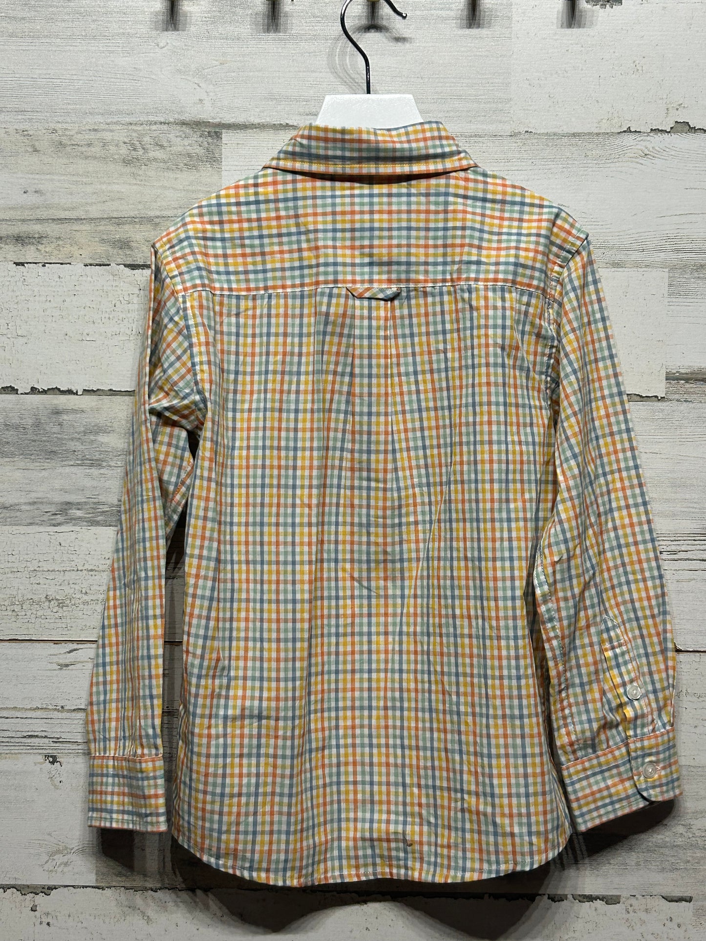 Boys Size 7 Southbound Plaid Shirt - Very Good Used Condition