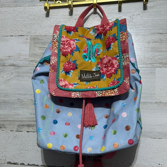Girls Matilda Jane backpack with added “N” embroidery - play condition