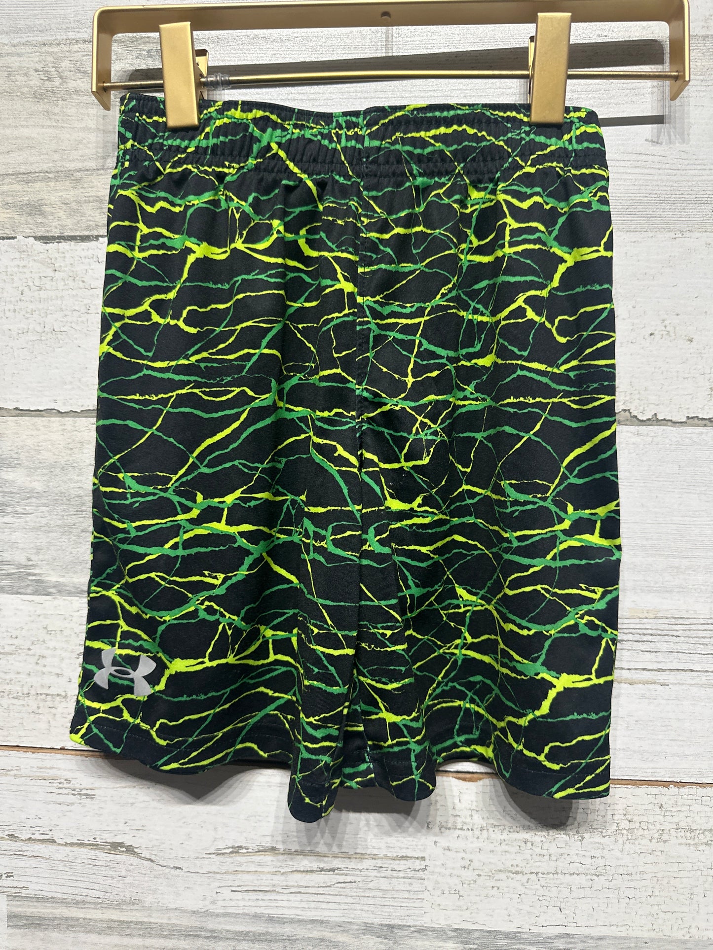 Boys Size 7 Under Armour Shorts Lot (2 pair) - Very Good Used Condition