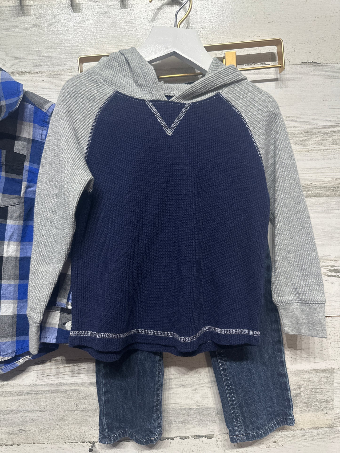 Size 4t Long Sleeve/Pants Clothing Lot (4 Pieces) - Very Good Used Condition