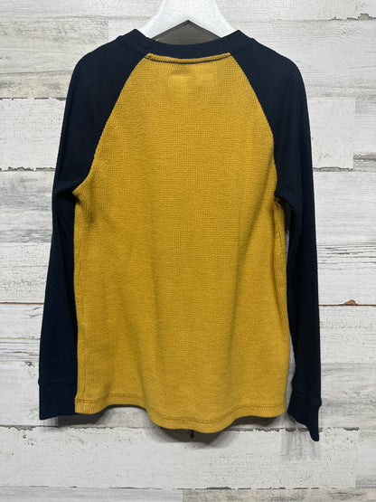 Boys Size 7/8 Abercrombie Kids Thermal Long Sleeve Shirt - Good Used Condition