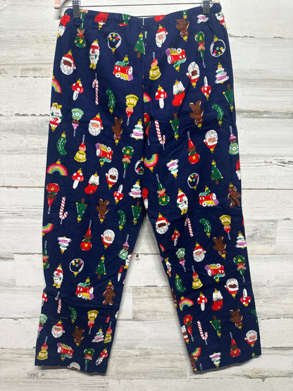 Hanna Andersson Holiday Flannel Pajama Pants Adult Medium VGUC