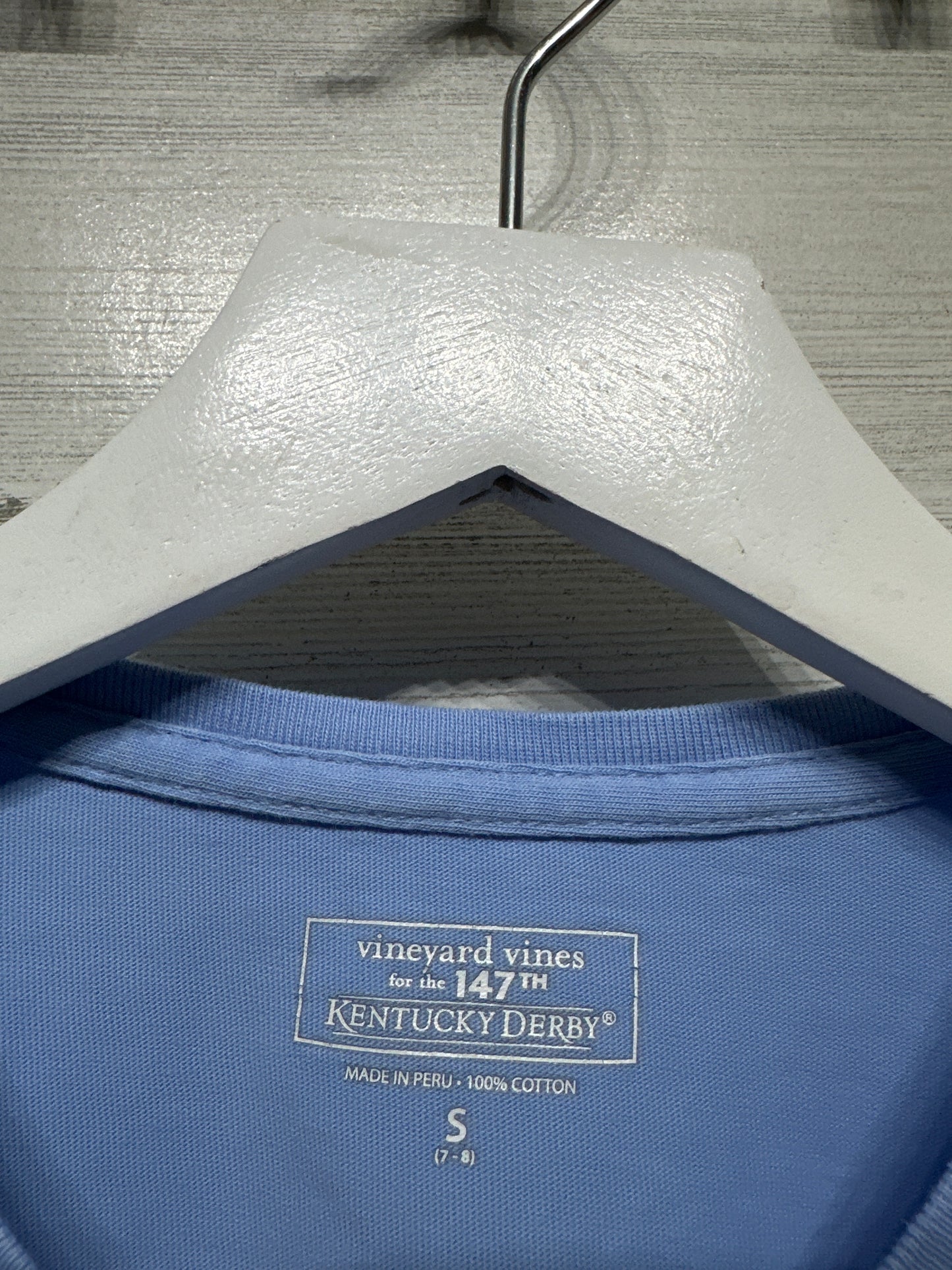 Size 5 Vineyard Vines Kentucky Derby T-Shirt - Very Good Used Condition